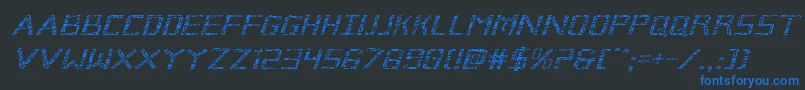 Подробнее о шрифте Brokencyborgexpandital Шрифт Brokencyborgexpandital – синие шрифты на чёрном фоне