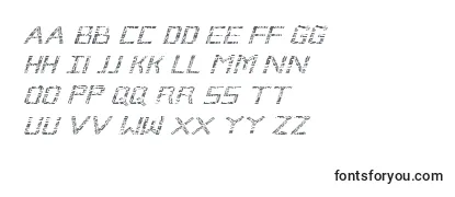 Brokencyborgexpandital Font