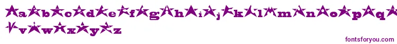 Fonte AdrianStars – fontes roxas