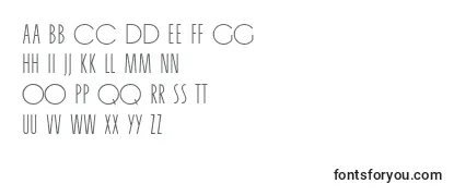 Обзор шрифта OrgandaMn