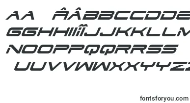 Dodger3superital font – romanian Fonts