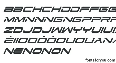Dodger3superital font – creole Fonts