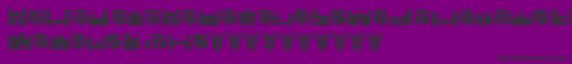 En savoir plus sur la police Castlesshields Police Castlesshields – polices noires sur fond violet