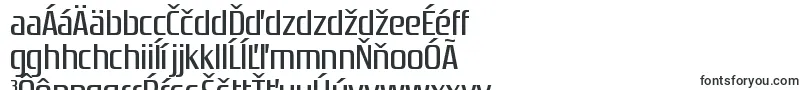 Fonte ZrnicrgRegular – fontes eslovacas