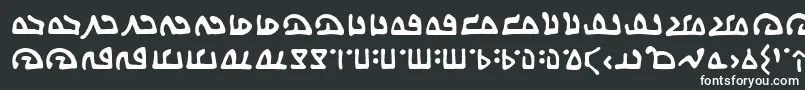 WecomeinpeacebbRegフォントについての詳細 フォントWecomeinpeacebbReg – 白い文字
