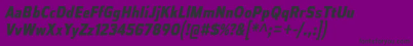 AthabascaCdEbItフォントについての詳細 フォントAthabascaCdEbIt – 紫の背景に黒い文字