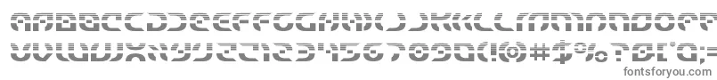 フォントStarfighterhalf – 灰色のフォント