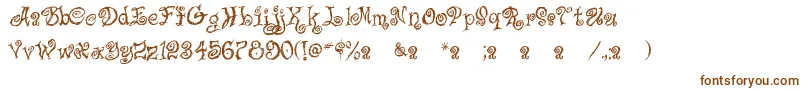 CaffeLatte Font – Brown Fonts