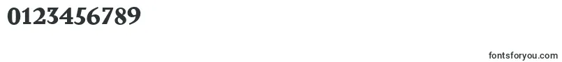JessicaserialXboldRegular Font – Fonts for Numbers and Digits