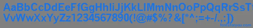 More about QuicktypeBold Font QuicktypeBold Font – Blue Fonts on Gray Background