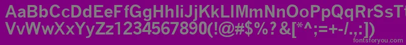 QuicktypeBoldフォントについての詳細 フォントQuicktypeBold – 紫の背景に灰色の文字