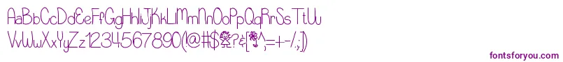 Littlemisspriss Font – Purple Fonts
