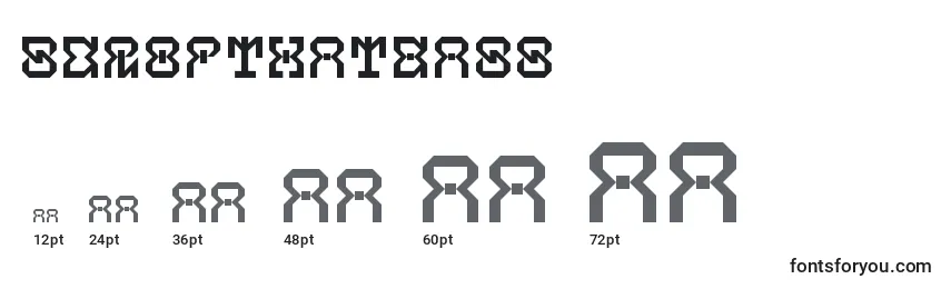 5dropThatBass Font Sizes