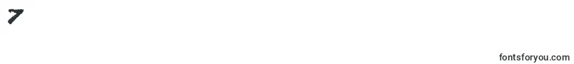Bocciworksbold55BoldTtext Font – Fonts for Digit 7