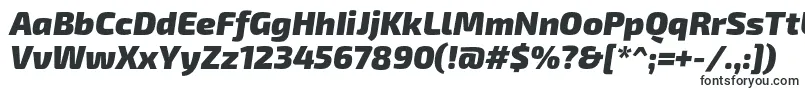 Exo2Blackitalic-Schriftart – OTF-Schriften
