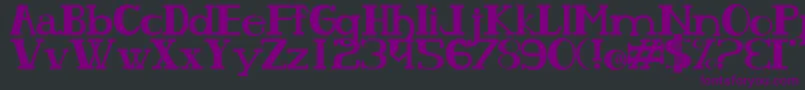 More about Olhodepe Font Olhodepe Font – Purple Fonts on Black Background