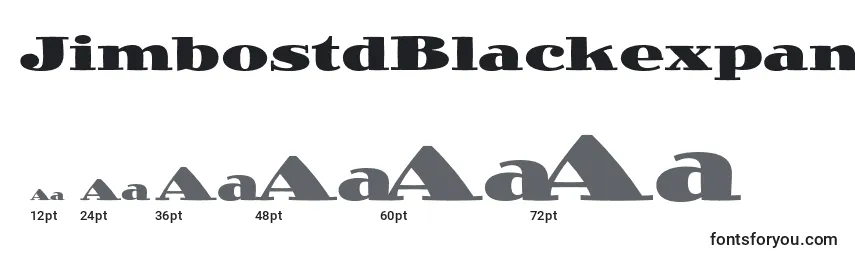 JimbostdBlackexpanded Font Sizes