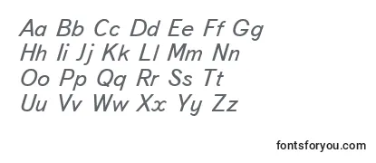 TextbookcItalic Font