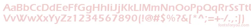 Erieblk0 Font – Pink Fonts on White Background