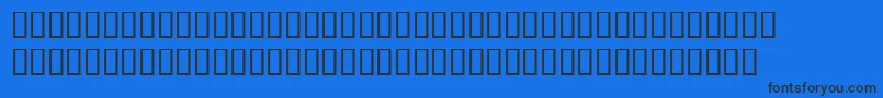 フォントCentaurExpertMtBoldItalic – 黒い文字の青い背景