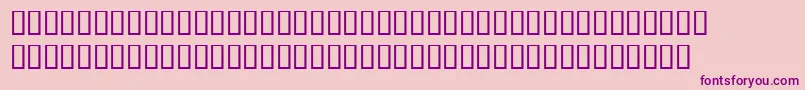 CentaurExpertMtBoldItalic Font – Purple Fonts on Pink Background