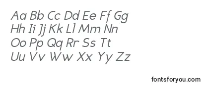 EligiblesansItalic Font