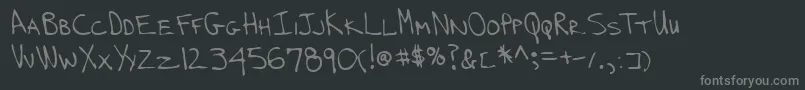 En savoir plus sur la police Lehn239 Police Lehn239 – polices grises sur fond noir