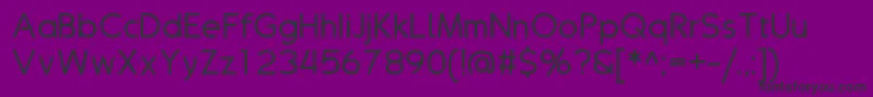 Drakolomb Font – Black Fonts on Purple Background