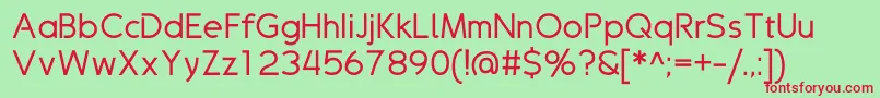 Drakolomb Font – Red Fonts on Green Background