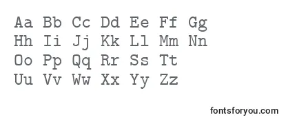 Обзор шрифта IsotypeRegular