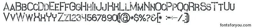 MetroGrunge-fontti – Fontit Microsoft Officelle