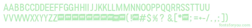 FffLightTrial Font – Green Fonts