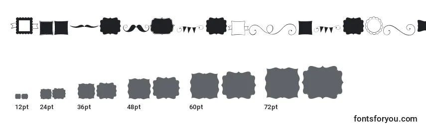 Kgflavorandframes Font Sizes