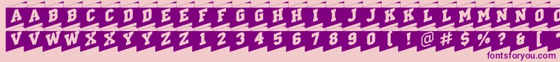 More about ACampuscmcorner Font ACampuscmcorner Font – Purple Fonts on Pink Background