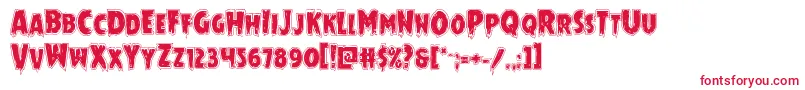 Mrsmonsteracad Font – Red Fonts