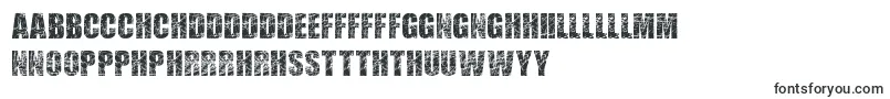 ScratchedLetters-fontti – walesilaiset fontit