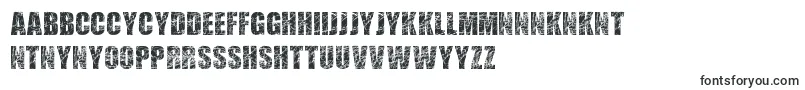 ScratchedLetters Font – Kinyarwanda Fonts