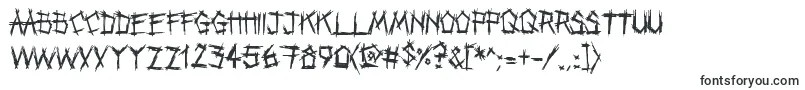 Punkband Font – Trash Fonts