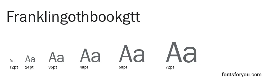 Franklingothbookgtt Font Sizes