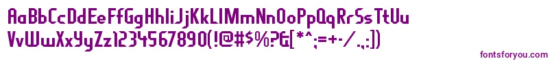 FragilebombersRegular-Schriftart – Violette Schriften