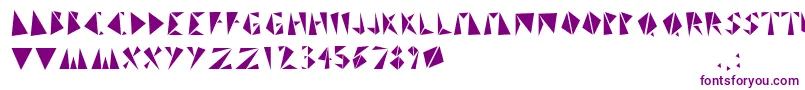 TrinistaGrf Font – Purple Fonts on White Background