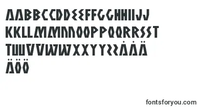Antikythera font – swedish Fonts