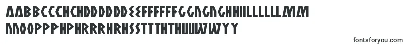 Шрифт Antikythera – валлийские шрифты