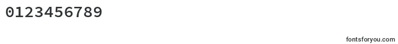 SourcecodeproSemibold Font – Fonts for Numbers and Digits