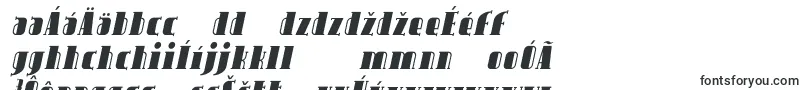 Czcionka Avond02 – słowackie czcionki