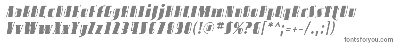 Avond02-Schriftart – Graue Schriften
