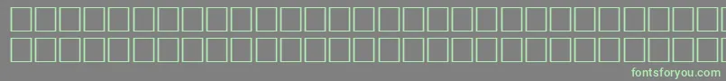 Шрифт TimesheavyRegular – зелёные шрифты на сером фоне