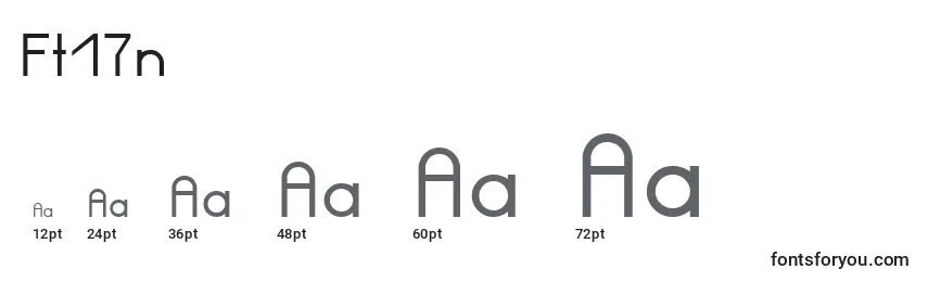 Ft17n Font Sizes