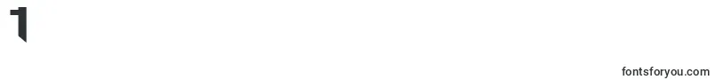 フォントSnubfighterb – フォント数字1