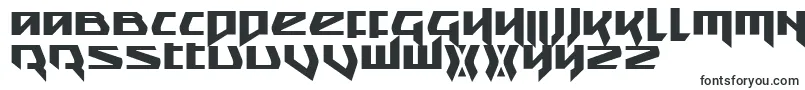Snubfighterb-Schriftart – philippinische Schriften